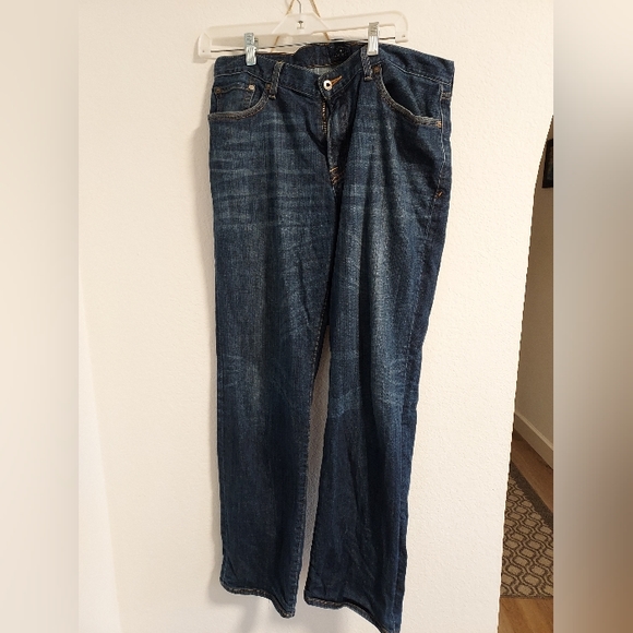 Lucky Brand Other - Lucky Brand Mens 363 Vintage Straight Jean Cotton Size 34x32 Blue Denim